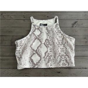 Anna Tank Taupe Snake BEACH RIOT